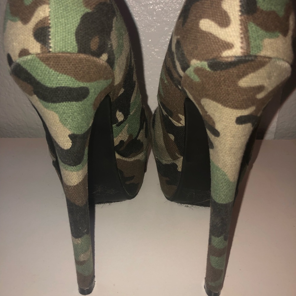 Camo platform heels - Picture 5 of 5